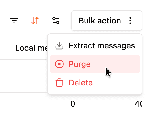 Rabbitgui bulk purge queues
